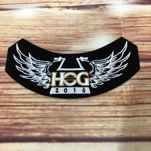 *2016 HOG Member Harley Davidson Owners Group Velvet Rocker Style Patch